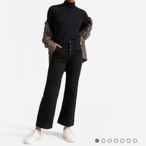 Everlane Button-Fly Wide-Leg Jean